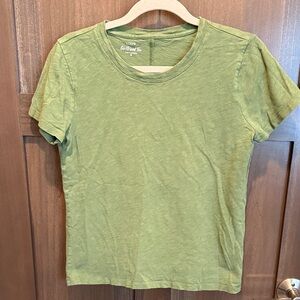 Old Navy Light Green Crewneck Short Sleeve Tee